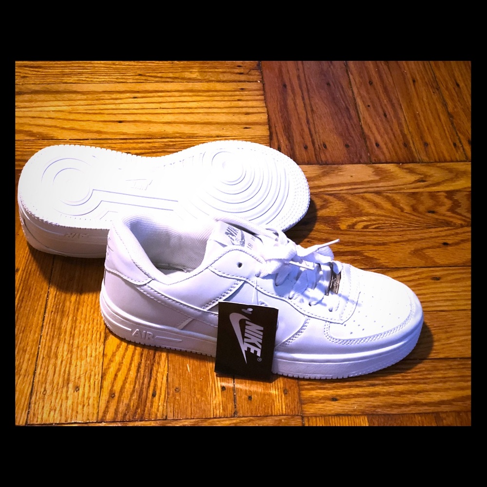 White Low Top Sneakers